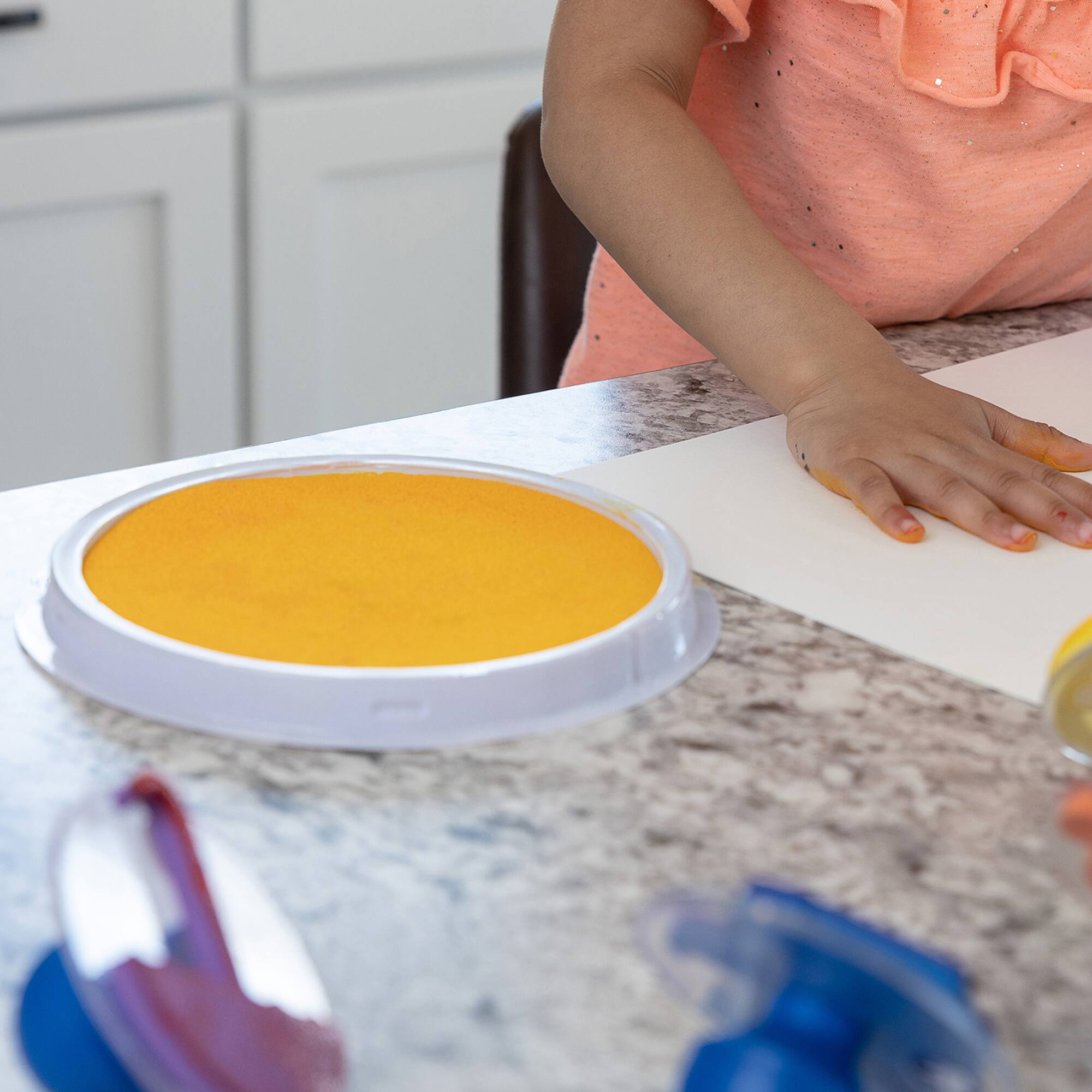 Center Enterprises Ready2Learn™ Jumbo Yellow Washable Stamp Pad, 6ct.